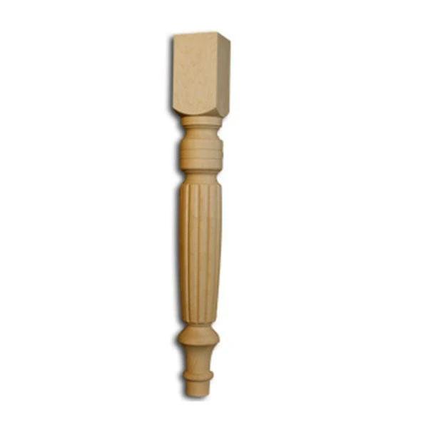 Old World Dining Table Leg - Species:Maple Soft